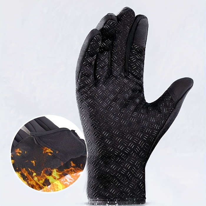 1 Pair Black Size XL Outdoor Sports Gloves