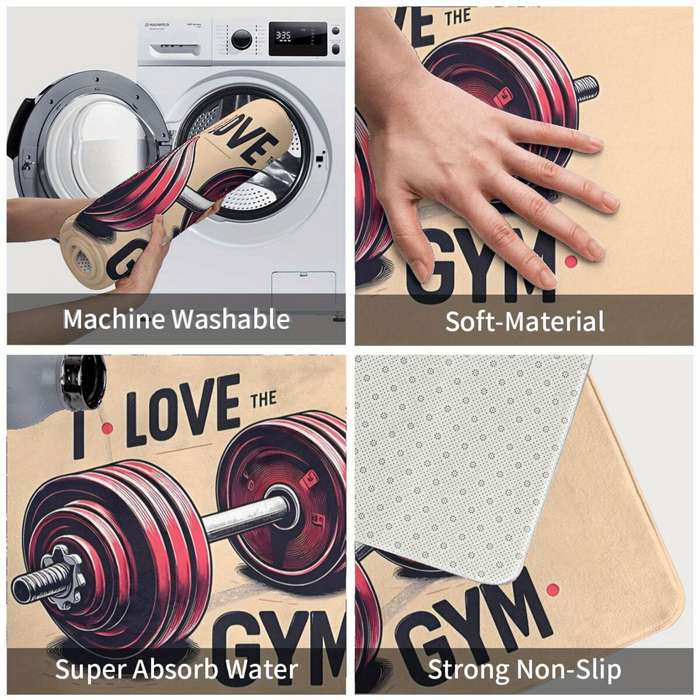 1Pc 40x60cm Art Floor Mat