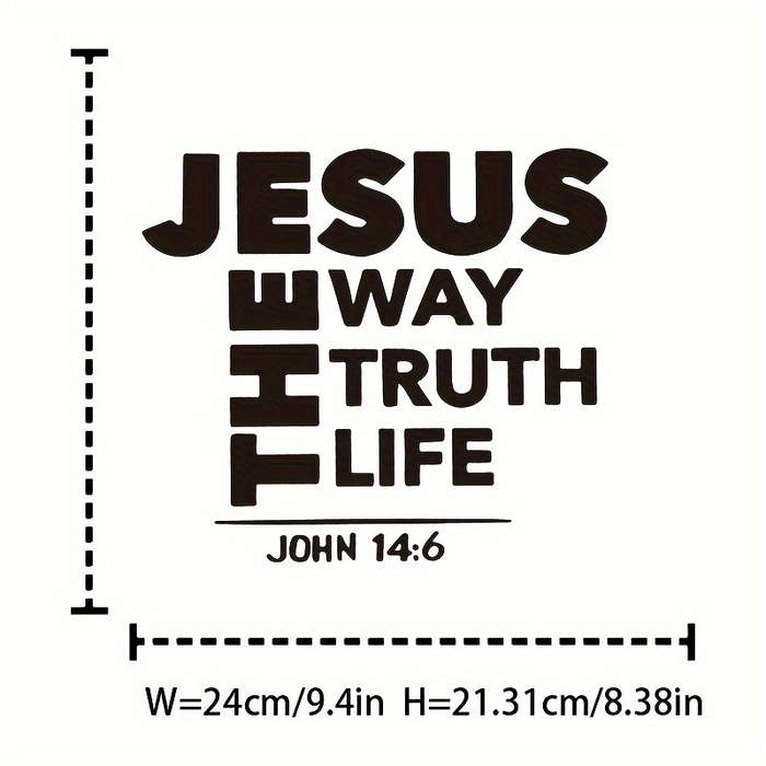 1pc Jesus Christian Themed Stickers