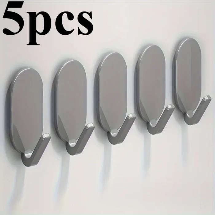 5pcs Wall-Mounted Towel Hook That Saves Space And Offers Multiple Functions Simple to Install for Us