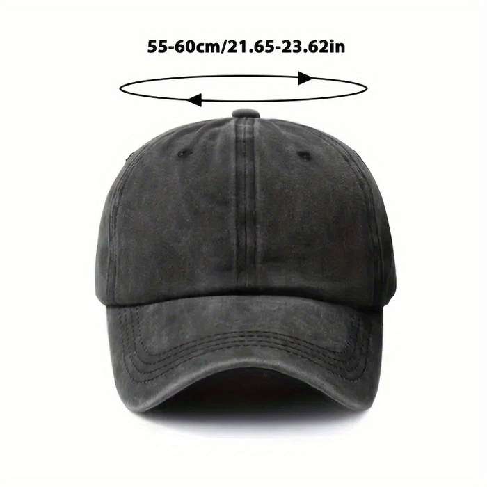 1pc Y2K-Inspired Adjustable Baseball Cap with Mountain Forest Print Sun Protection Cotton Hand W