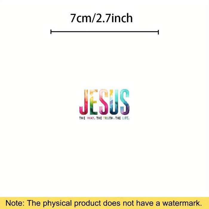 1pc Jesus Christian Themed Stickers