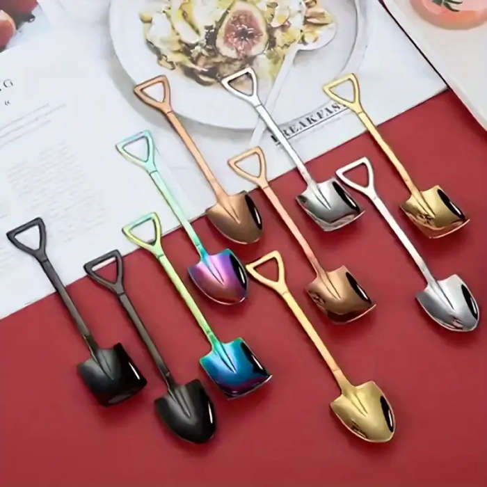 10 Pieces Stainless Steel Ice Cream Scoops