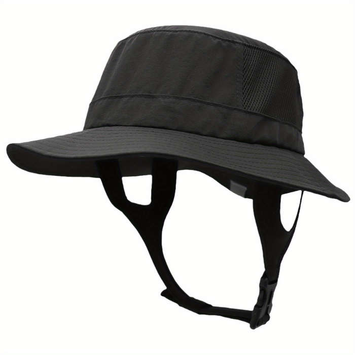1pc Wide Brim Sun Protection Hat Foldable Outdoor Hiking Fishing Cap Quick-Drying Surfing Fis