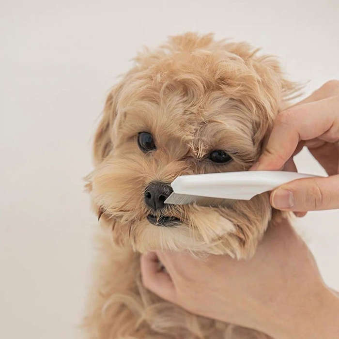 1pc White Pet Comb