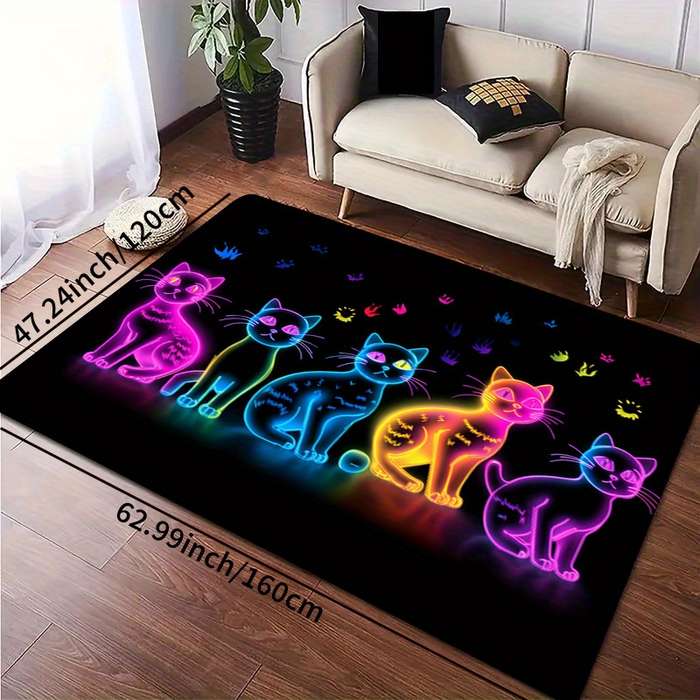 1Pc 47.24x62.99inch 120x160cm Floor Mat