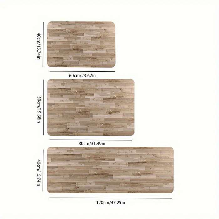 1Pc 50x80cm 19.68x31.49inch Floor Mat