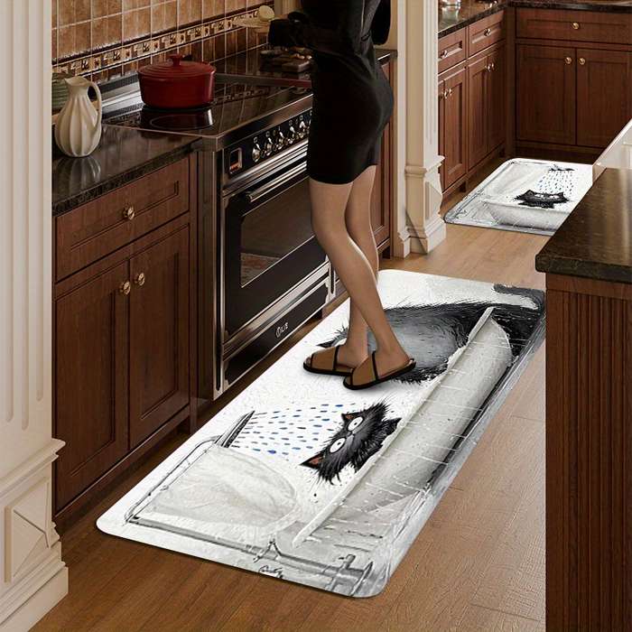 1Pc 15.75x23.62inch 40x60cm Floor Mat