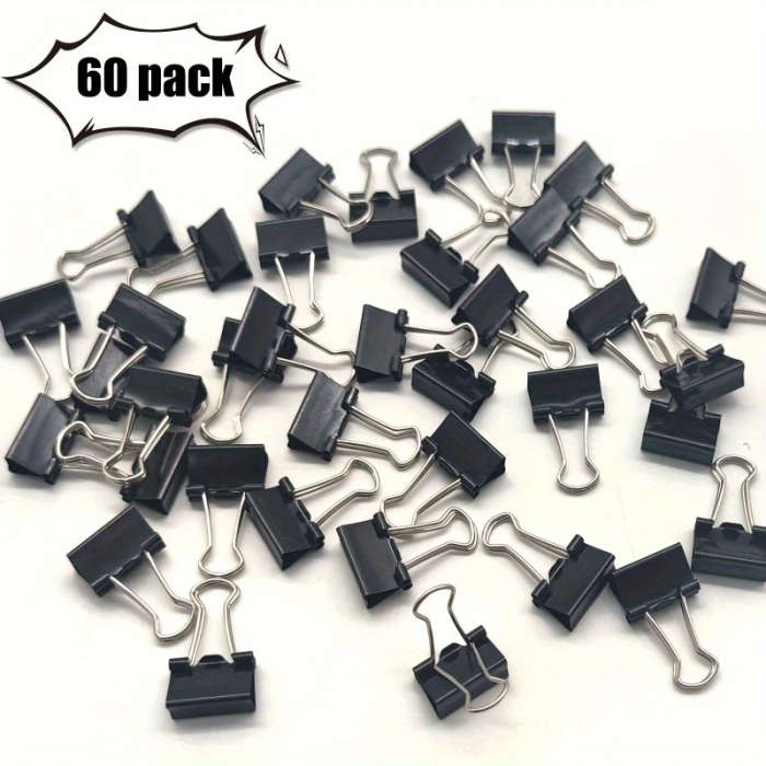 45Pcs Colorful Mini Binder Clips Small Paper Clips For Home School And Office Organization