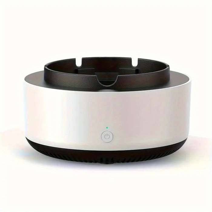 1pc A Battery-Powered Ashtray Designed for Home Use That Smartly Eliminates Secondhand Smoke And Od
