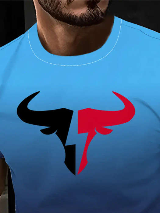 Men's Casual Crew Neck T-Shirt