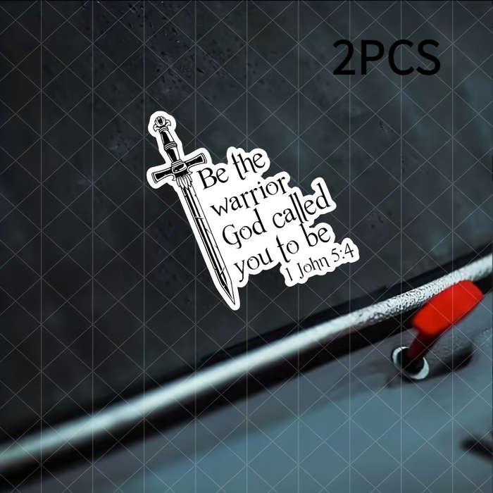 1pc 13.79x11.0cm Jesus Christian Themed Stickers