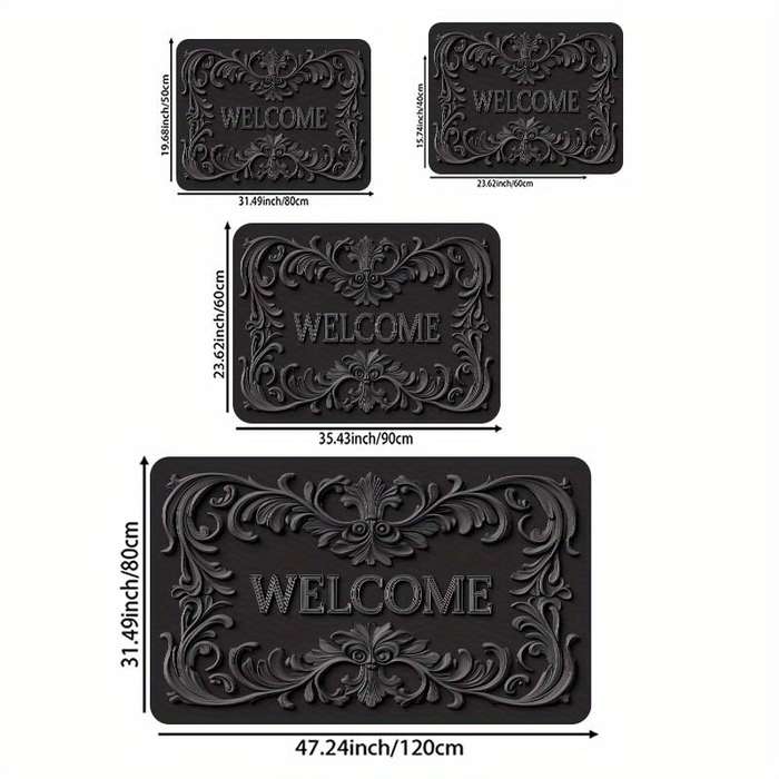 1Pc 19.69x31.49inch 50x80cm Floor Mat