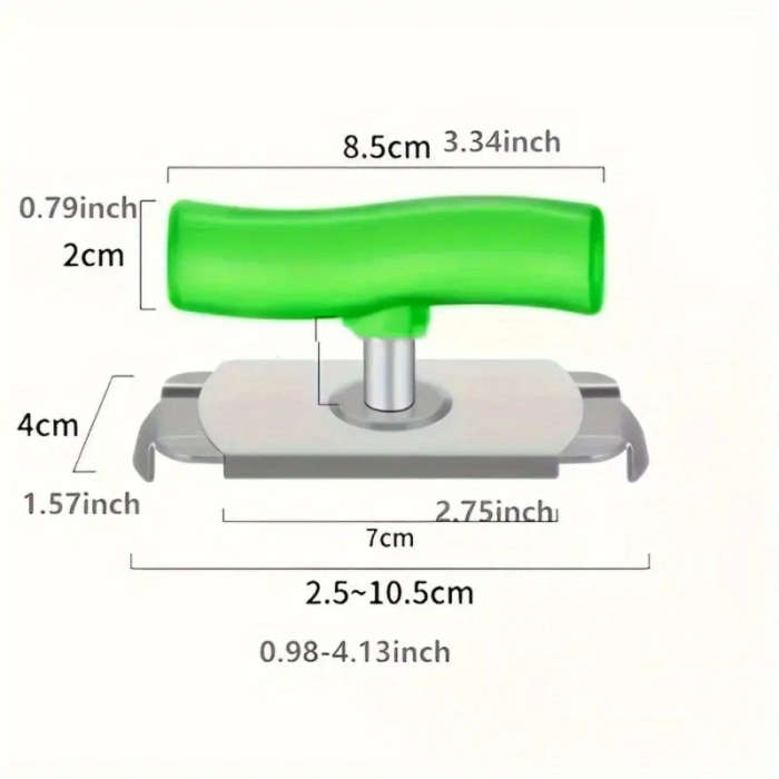 1Pc Stainless Steel Manual Torque Opener Multi Function Kitchen Can Lid Remover Portable Bottle Cap