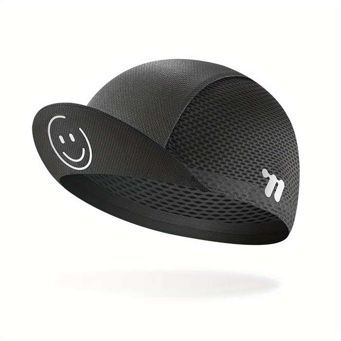 1pc WEST BIKING Quick-Dry Cycling Cap with Brim Breathable Lightweight Sports Hat for Running