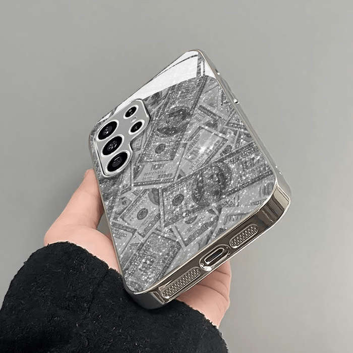 1pc  silvery  For Samsung Galaxy Note 9 Phone Cases