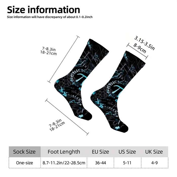 1 Pair Multicolor One Size Socks
