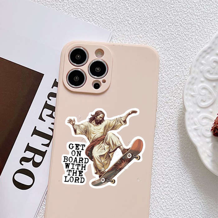 1pc Jesus Christian Themed Stickers
