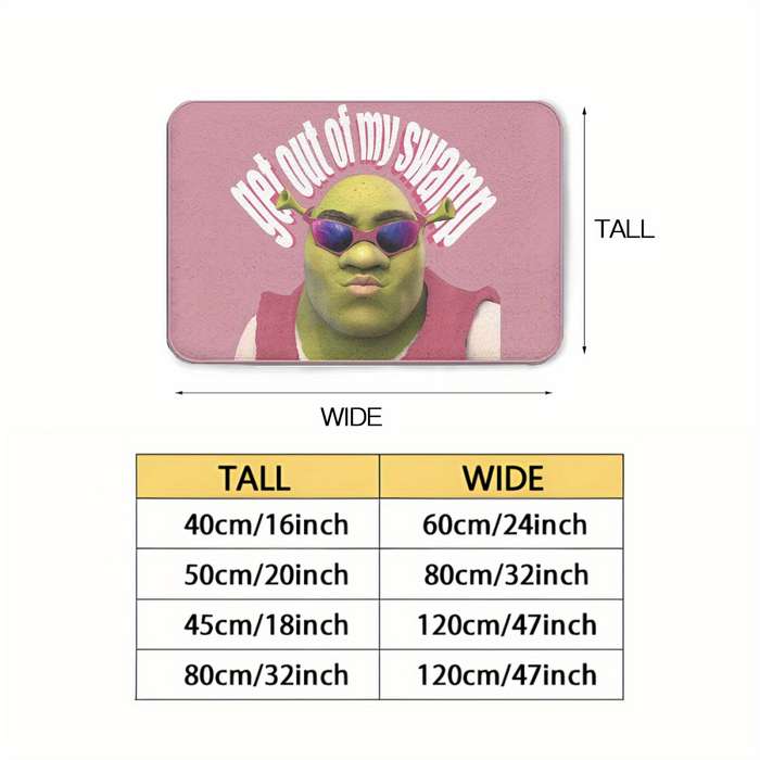 1Pc MultiColor 50x80cm Floor Mat