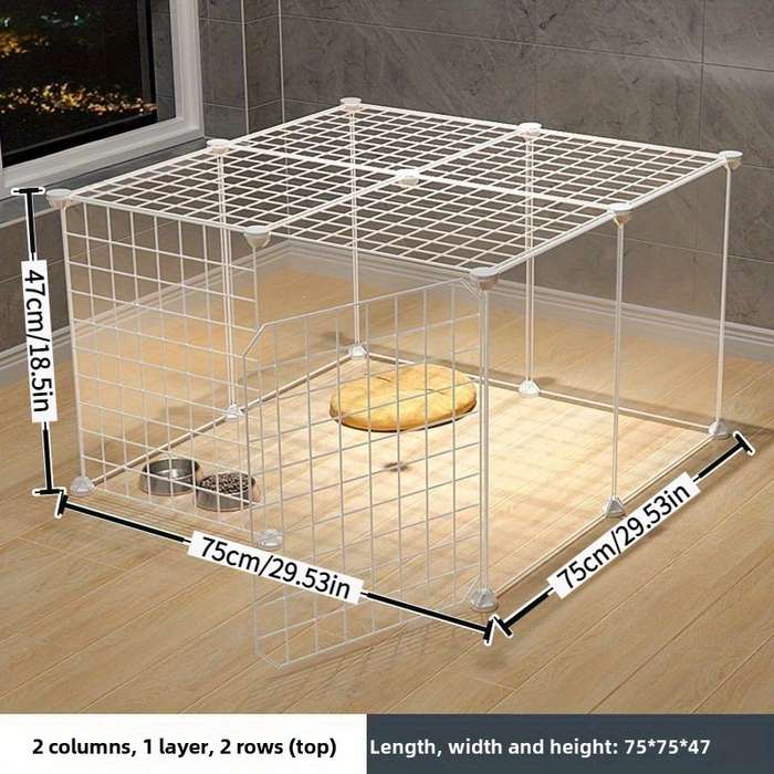1pc Black size 1pcPet Cage