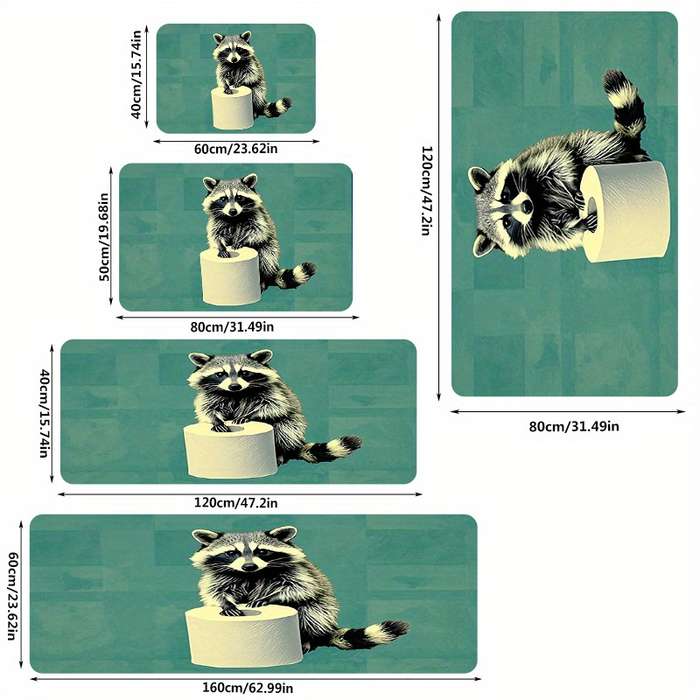 1Pc 40.01x119.99cm 4Ox12Ocm Floor Mat