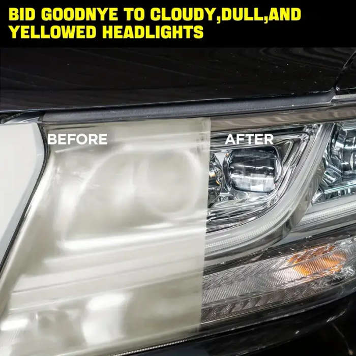 1pc Car Headlight Restoration Kit No-Polish Oxidation Removal Brightness Enhancement for All Models