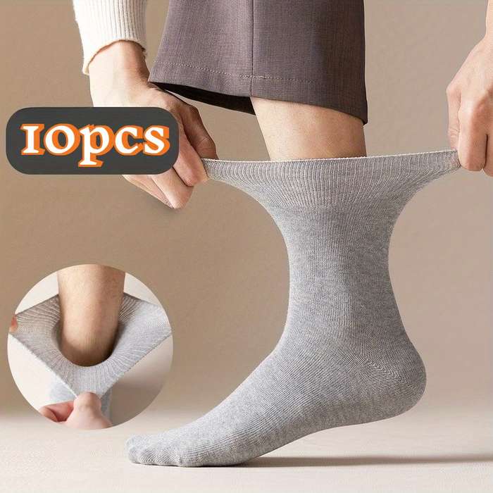 10Pcs Sock Gray