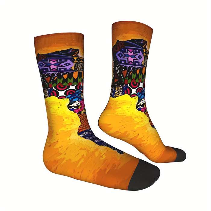 1 Pair Multicolor One Size Socks