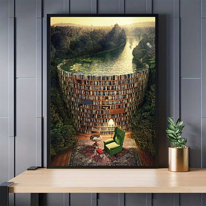1000pcs of DIY puzzle canal map home and office decoration murals thick durable adu