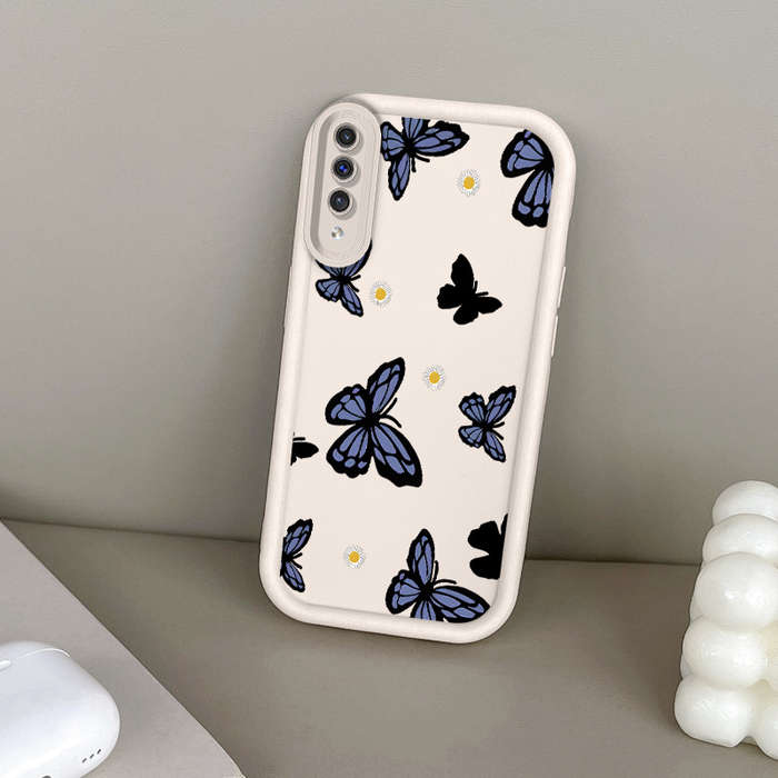 1pc White For Samsung Galaxy A72 Phone Cases