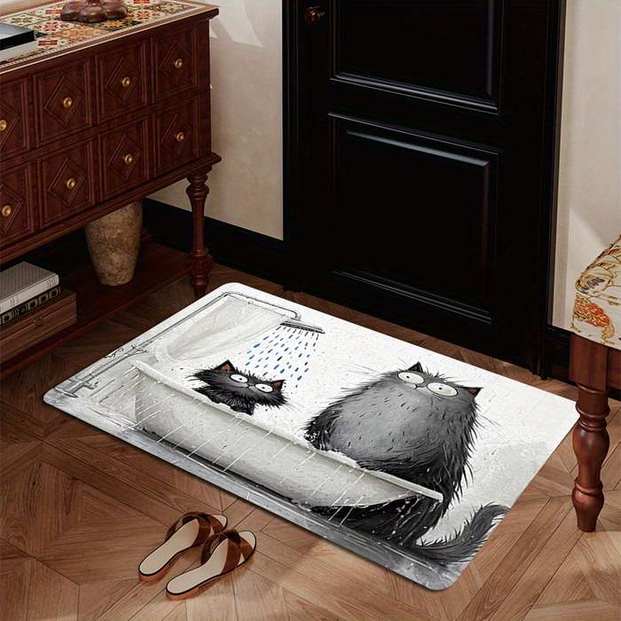 1Pc 15.75x23.62inch 40x60cm Floor Mat