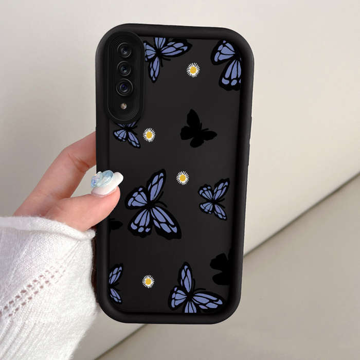 1pc White For Samsung Galaxy A72 Phone Cases