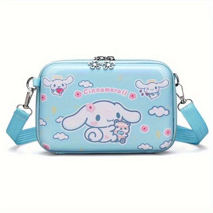 1pc Sanrio Sanrio Kuromi Quirky Crossbody BagMy melody Phone Purse with Secure Square Compartment