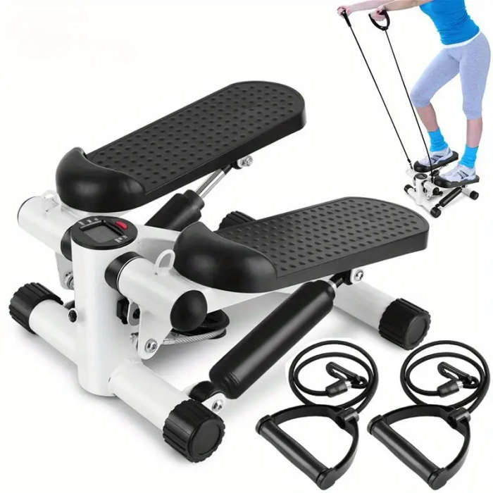 Hydraulic Stepper With Elastic Band And Lcd Display