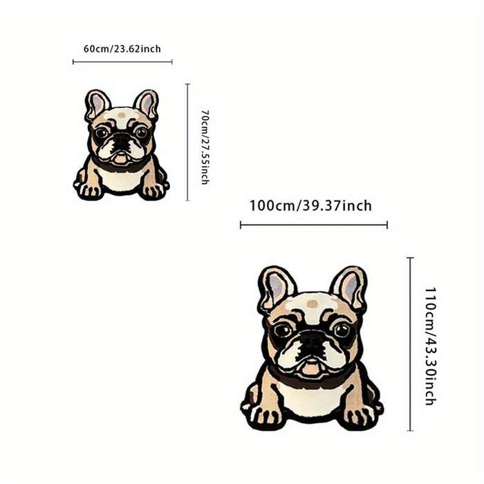 1Pc 59.94x70.1cm Floor Mat