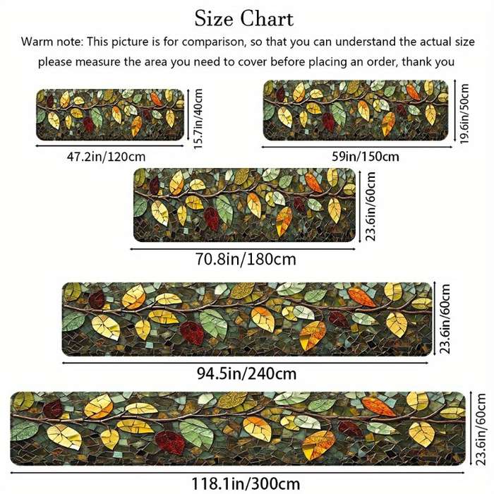 1Pc 24x71inch 60x180cm Floor Mat