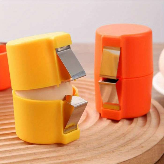 1pc Easy-Peel Egg Opener Portable Quick Shell Separator for Kitchen Dining Use