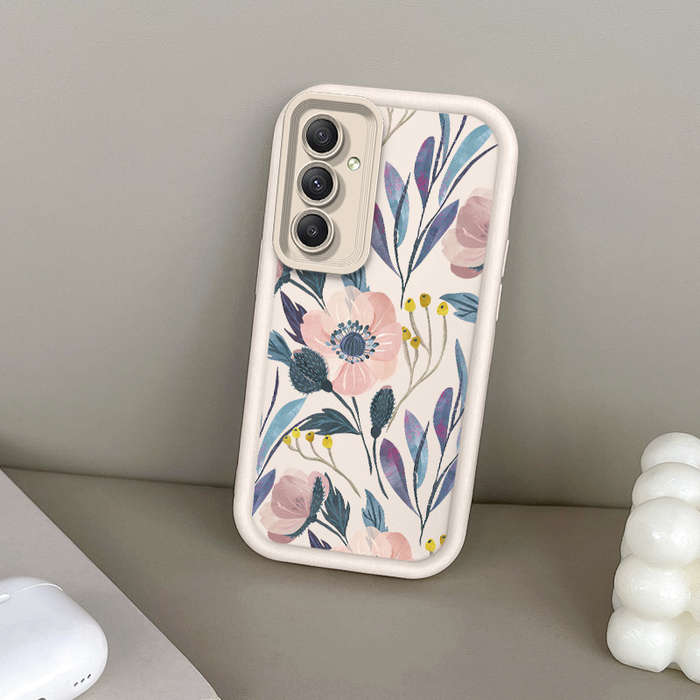 1pc White For Samsung Galaxy M54 5G Phone Cases