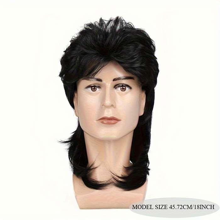 1Pc Abrown 45.72cm Fashion Design Wig