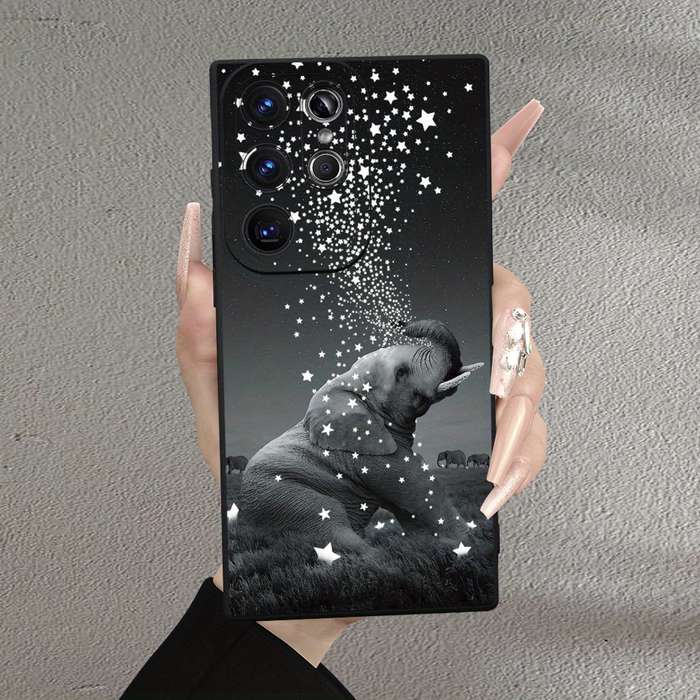 1pc Black For Samsung Samsung Galaxy S23 Ultra Phone Cases