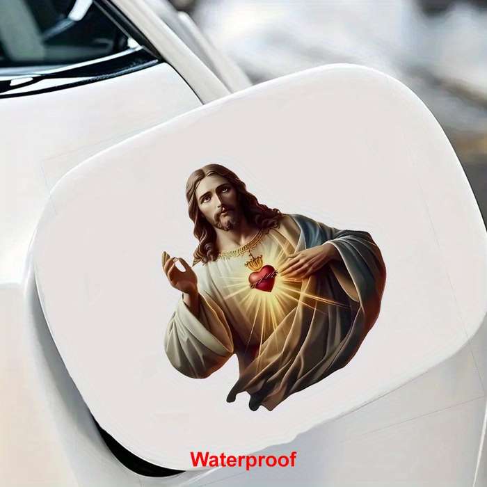 6pcs Jesus Christian Themed Stickers