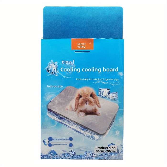 1piece Aluminum Plate Large Size 30X20Cm Is Suitable For Rabbits Cooling Pad
