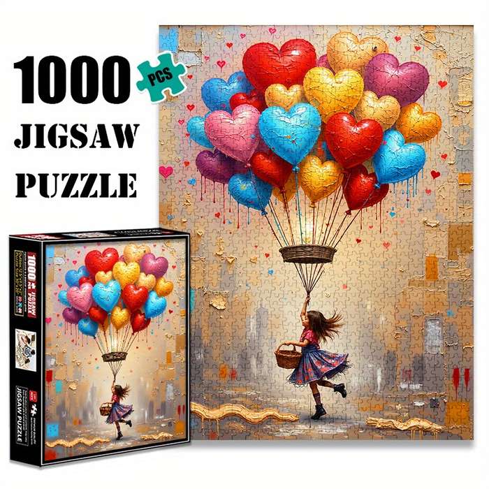 1000 Piece Paper Jigsaw Puzzle For Adults