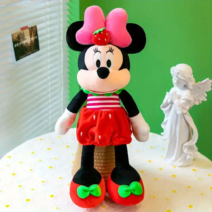 1 Large Mickey And Minnie Plush Toy