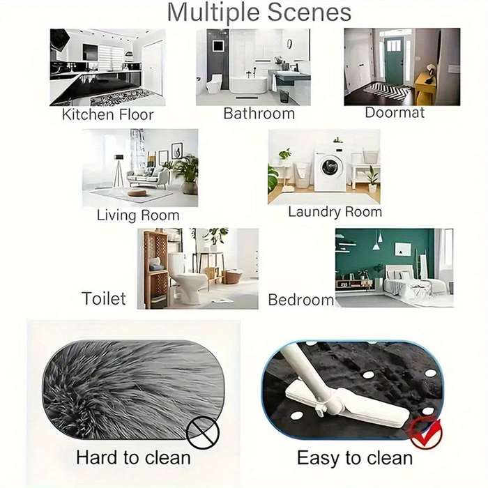 1Pc 40x60cm 15.75x23.62inch Floor Mat