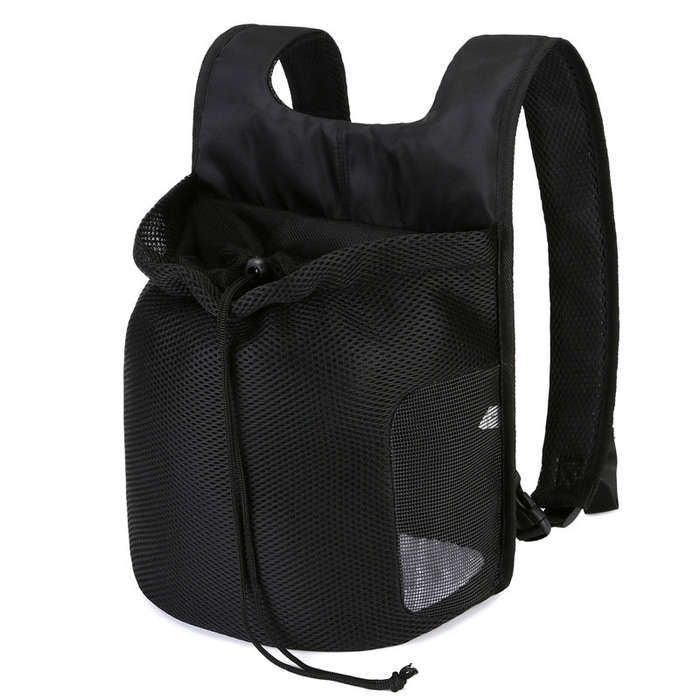 1pc Light Greysize L Pet Bag