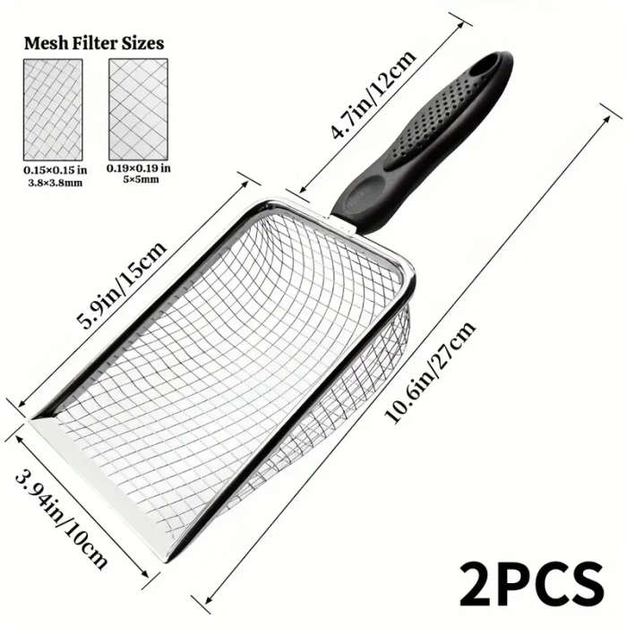 Set Of 2 Gardening Soil Sieves
