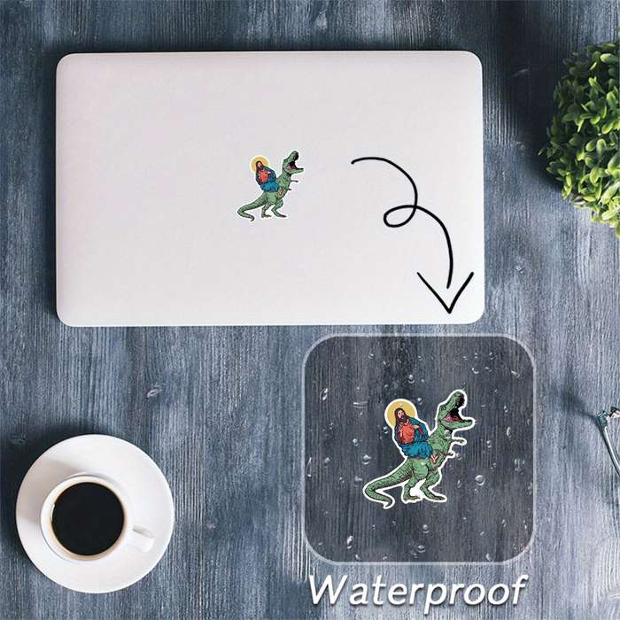 1pc Jesus Christian Themed Stickers