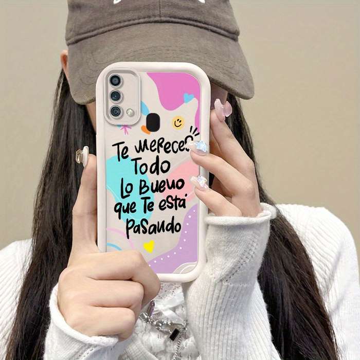 1pc Black For Samsung Galaxy F23 Phone Cases