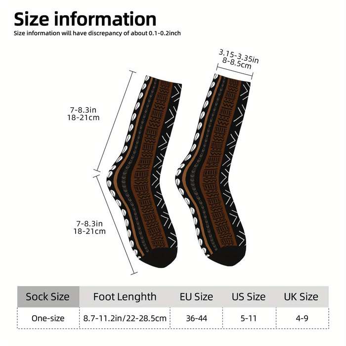 1 Pair Multicolor One Size Socks